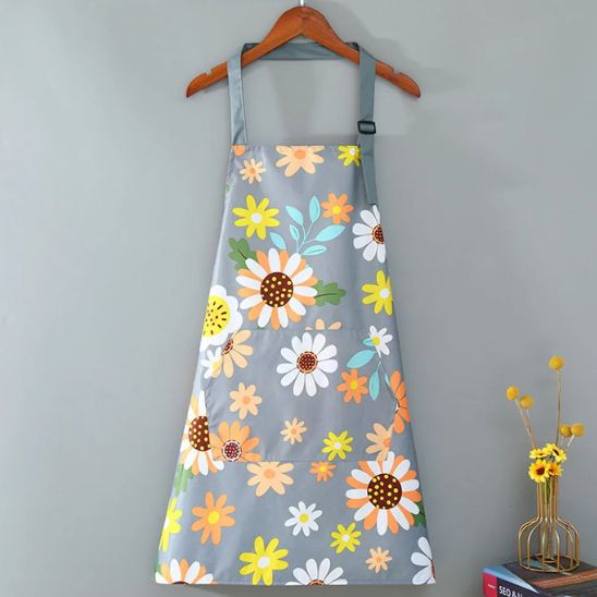 TABLIER DE CUISINE FLORAL IMPERMEABLE | MULTI-USAGE™