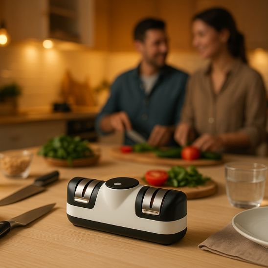 Aiguiseur couteau electrique electpro, et détecte automatiquement