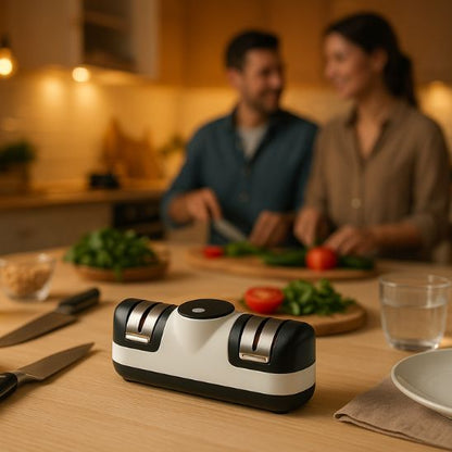 Aiguiseur couteau electrique electpro, et détecte automatiquement
