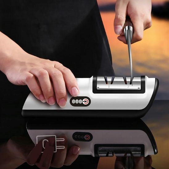 aiguiseur couteau electrique ultra-compact vos couteaux en parfait état