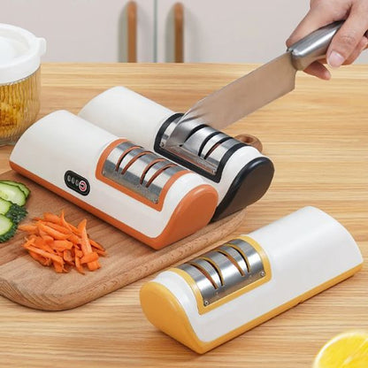 aiguiseur couteau electrique ultra-compact vous permettant de retrouver le plaisir