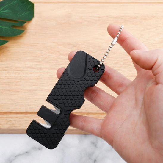 aiguiseur de couteau simple efficace la couleur noir