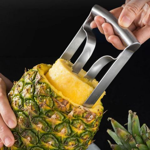 Coupe ananas rondparfaite, en quelques secondes seulement