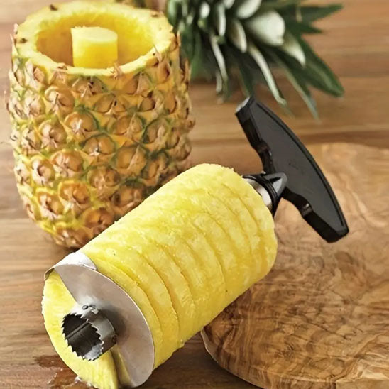 Coupe ananas tranché, idéal pour la saveur du fruit frais