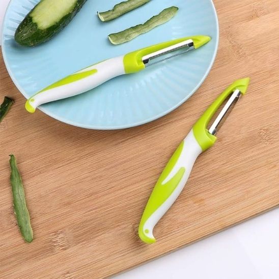 Économe double confort, sur tous vos fruits et légumes