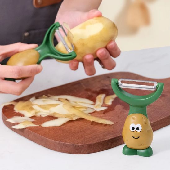 eplucheur pomme de terre Sirpatatos en plastique résistant