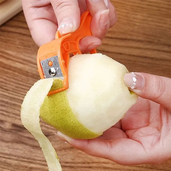 Éplucheur pomme, ultrafacile, le matériau plastique de haute qualité