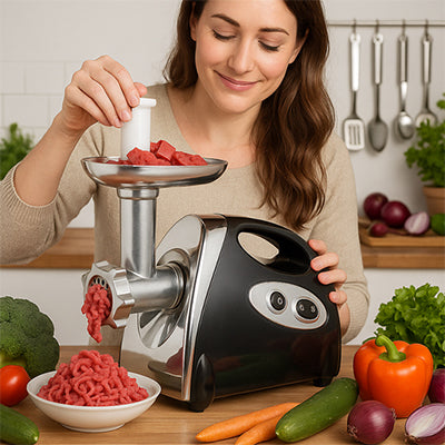 hachoir à viande puissant pratique pour différentes textures