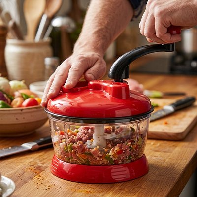 Hachoir manuel performant, simple, toutes vos envies culinaires.