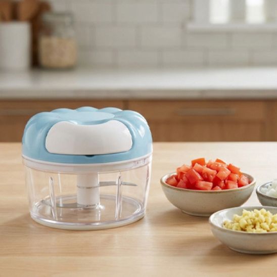 mini hachoir manuel compact efficace cuisiné sans contrainte