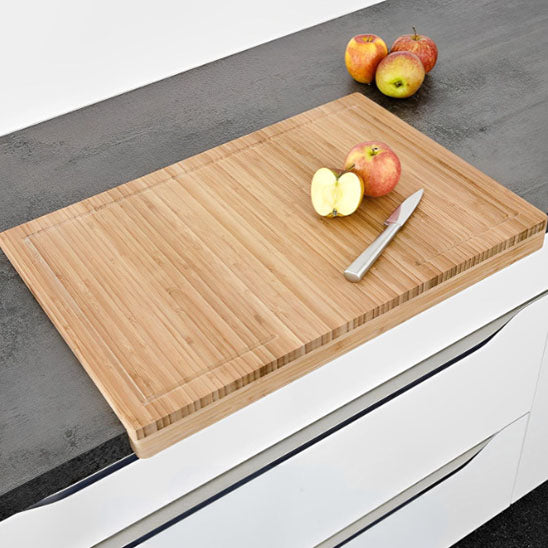 planche à découper en bois intègre facile votre plan de travail