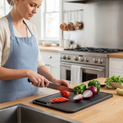 planche à découper plastique élégante durable une surface stable
