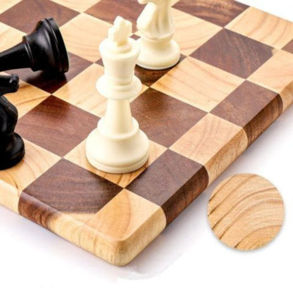 planche_a_decouper_bois_planch.damier_est_un_échiquier_élégant