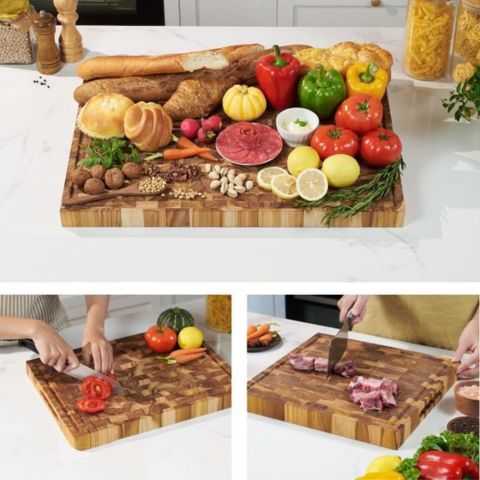 PLANCHE A DECOUPER BOIS | RESISTANCE ACACIA™