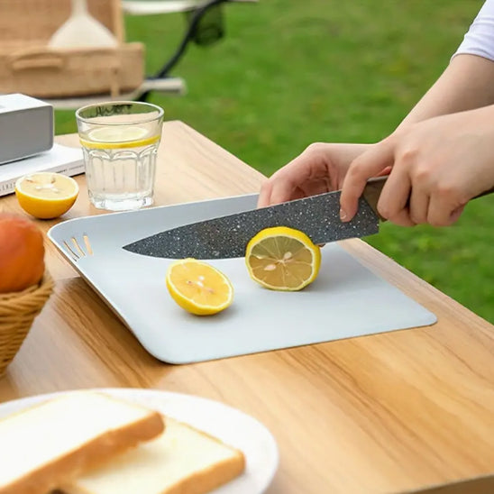 planche à découper naturelle flexible, vous pouvez même l'emporter