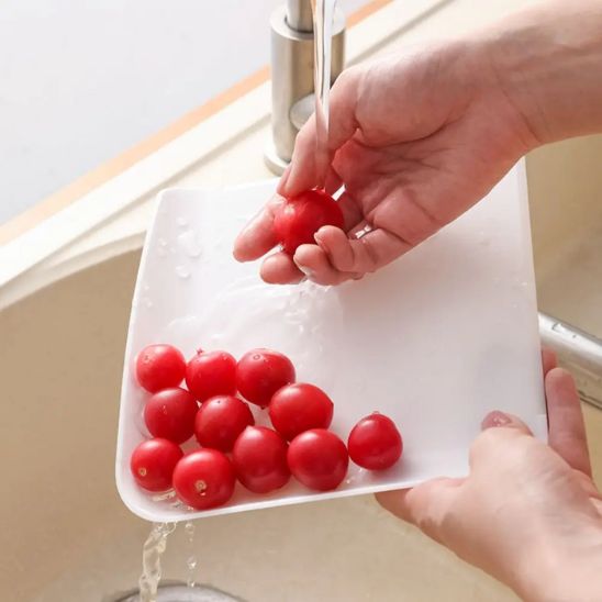 planche à découper naturelle flexible résistante aux coupures malgré sa souplesse