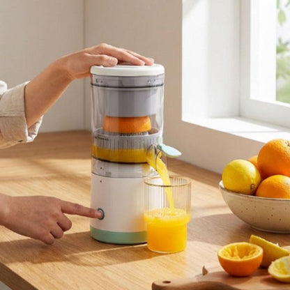 Presse-agrume électrique rapide, précis, pour préparer un jus d'orange