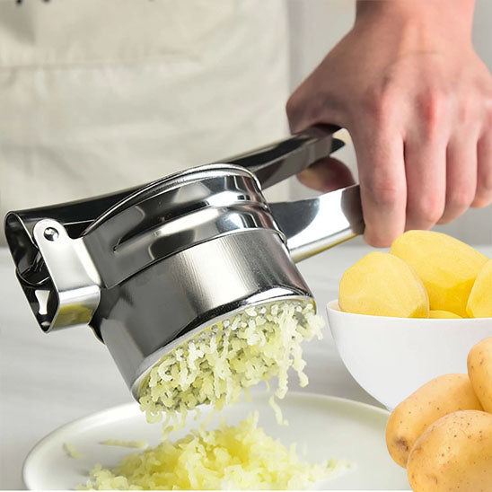 Presse-purée manuel ultra-résistant, outil qui transforme en moments de plaisir