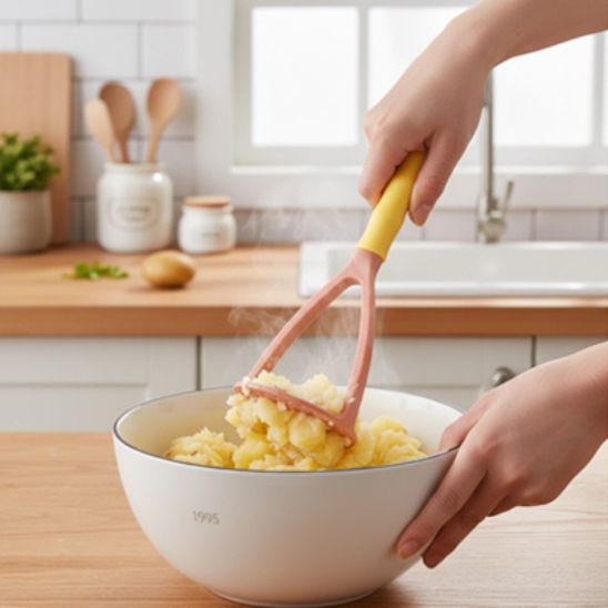 Presse-purée, pureoncteuse, transforme avec la même efficacité
